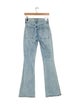 Veronica Beard Mid-Rise Wide Leg Jeans