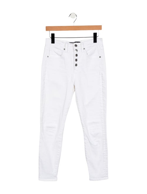 Veronica Beard High-Rise Skinny Leg Jeans