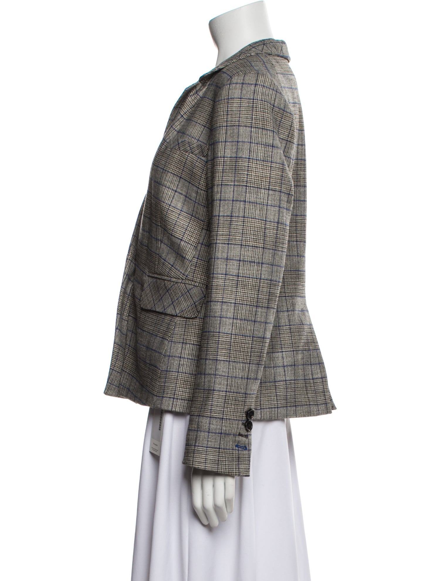 Veronica Beard Tweed Pattern Blazer