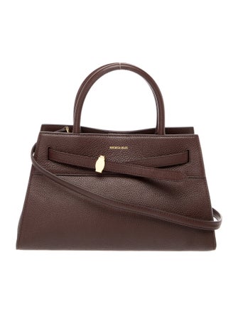 Veronica Beard Leather Top Handle Bag