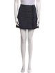 Veronica Beard Tweed Pattern Mini Skirt