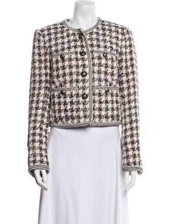 Veronica Beard Tweed Pattern Jacket