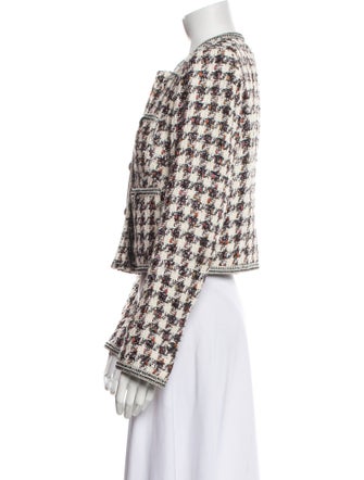 Veronica Beard Tweed Pattern Jacket