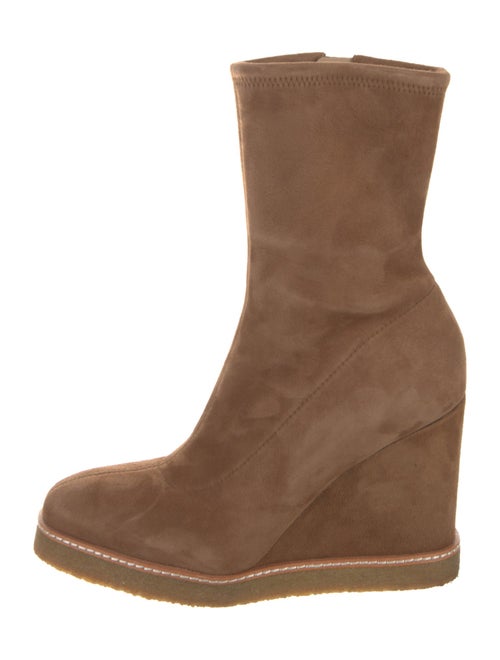 Veronica Beard Suede Sock Boots