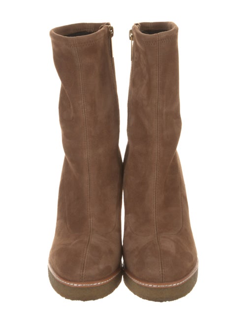 Veronica Beard Suede Sock Boots