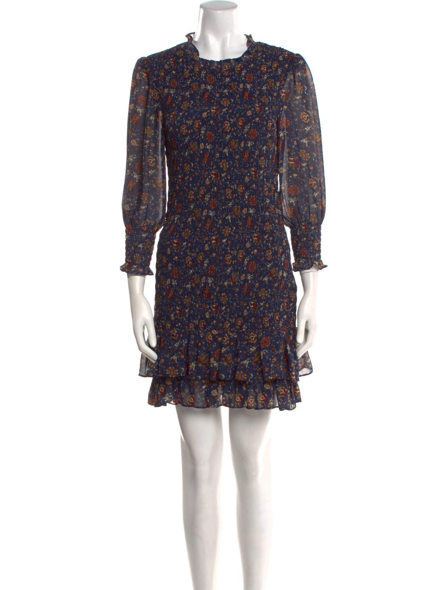 Veronica Beard Floral Print Mini Dress w/ Tags