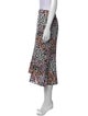 Veronica Beard Silk Midi Length Skirt