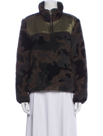 Veronica Beard Printed Faux Fur Jacket