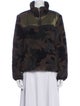 Veronica Beard Printed Faux Fur Jacket