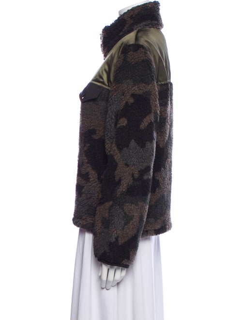 Veronica Beard Printed Faux Fur Jacket