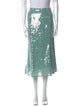 Veronica Beard Sequin Embellishments Midi Length Skirt