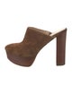 Veronica Beard Suede Mules