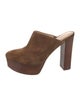 Veronica Beard Suede Mules