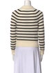 Veronica Beard Cashmere Striped Sweater