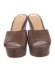 Veronica Beard Leather Printed Espadrilles