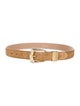 Veronica Beard Suede Waist Belt