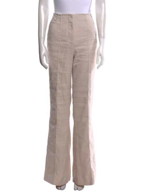 Veronica Beard Linen Wide Leg Pants