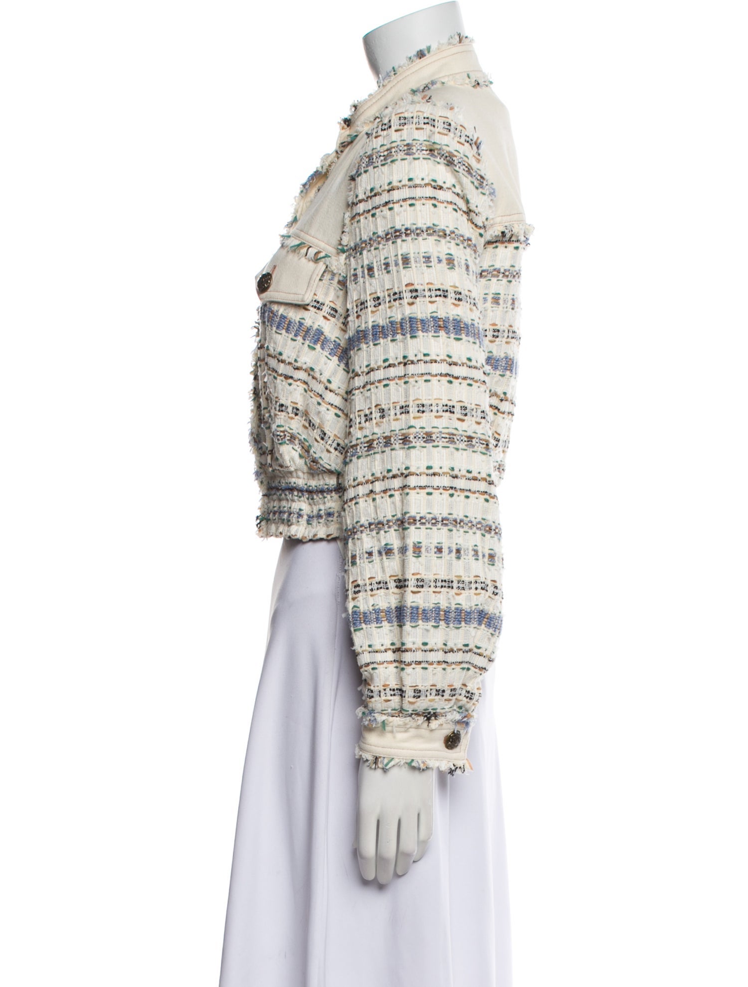 Veronica Beard Tweed Pattern Jacket