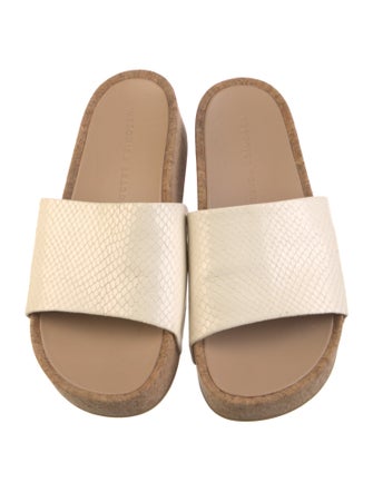 Veronica Beard Leather Slides