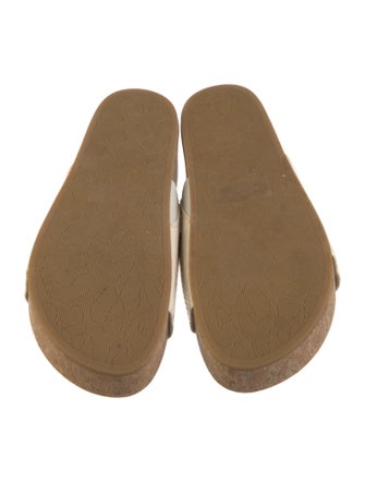 Veronica Beard Leather Slides