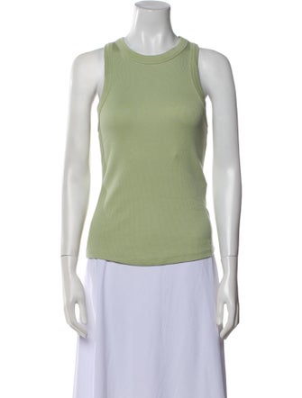 Veronica Beard Crew Neck Sleeveless Top