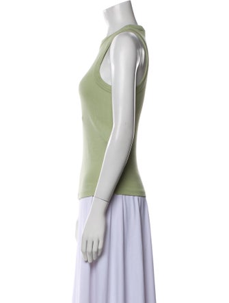 Veronica Beard Crew Neck Sleeveless Top