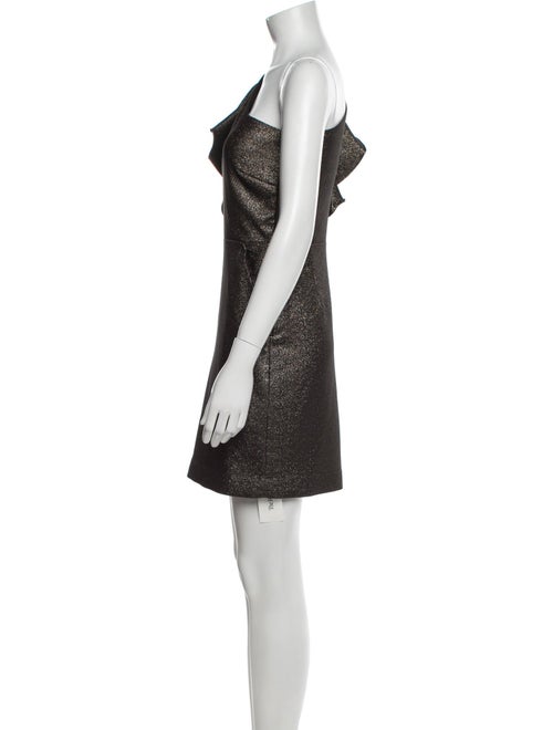 Veronica Beard One-Shoulder Mini Dress