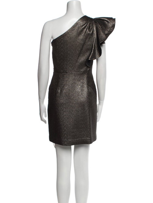 Veronica Beard One-Shoulder Mini Dress