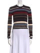 Veronica Beard Striped Crew Neck Sweater