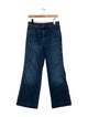 Veronica Beard Mid-Rise Wide Leg Jeans