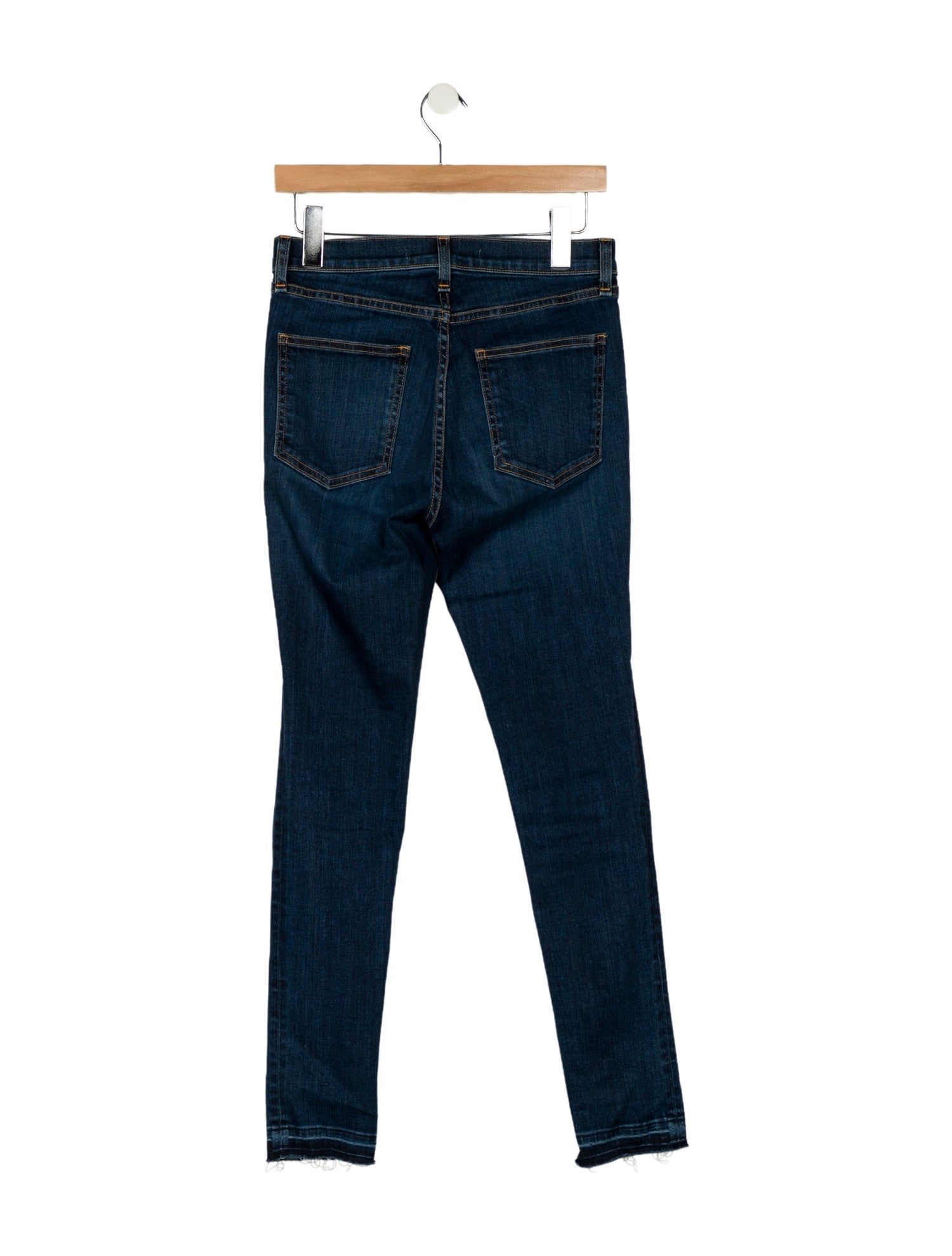 Veronica Beard Mid-Rise Skinny Leg Jeans