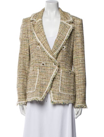 Veronica Beard Tweed Pattern Blazer