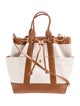 Veronica Beard Canvas Top Handle Bag