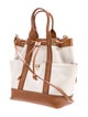 Veronica Beard Canvas Top Handle Bag