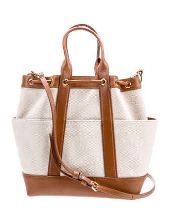 Veronica Beard Canvas Top Handle Bag