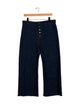 Veronica Beard High-Rise Wide Leg Jeans