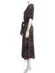 Veronica Beard Snakeskin Long Dress