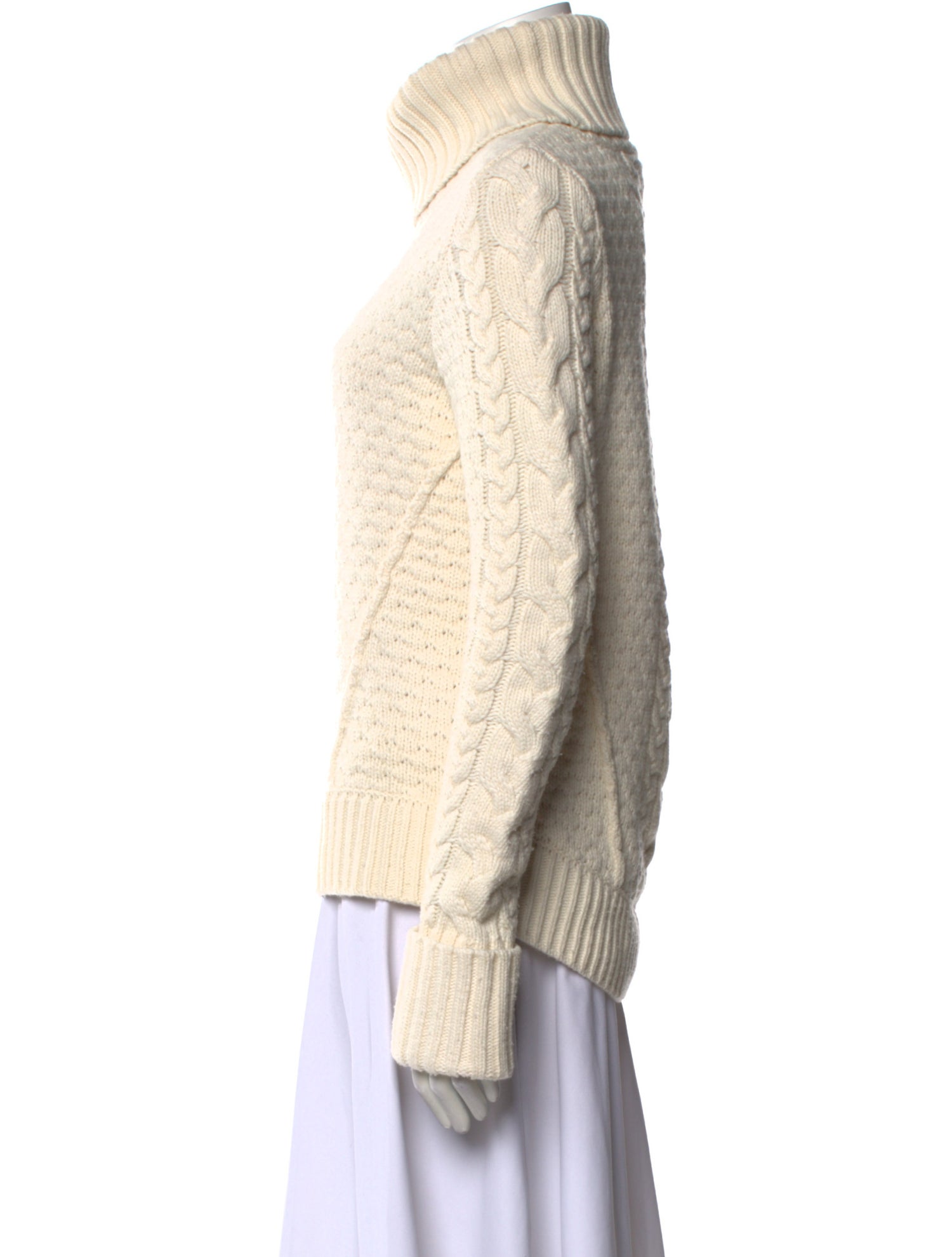 Veronica Beard Merino Wool Turtleneck Sweater