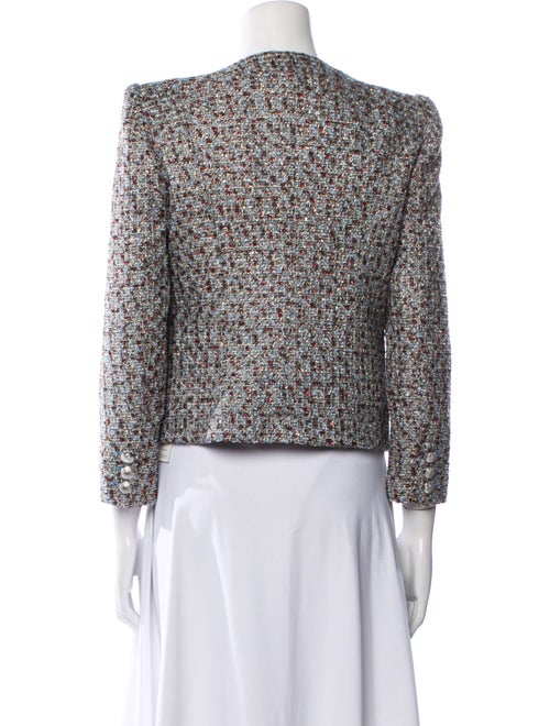 Veronica Beard Tweed Pattern Evening Jacket