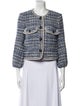 Veronica Beard Tweed Pattern Evening Jacket