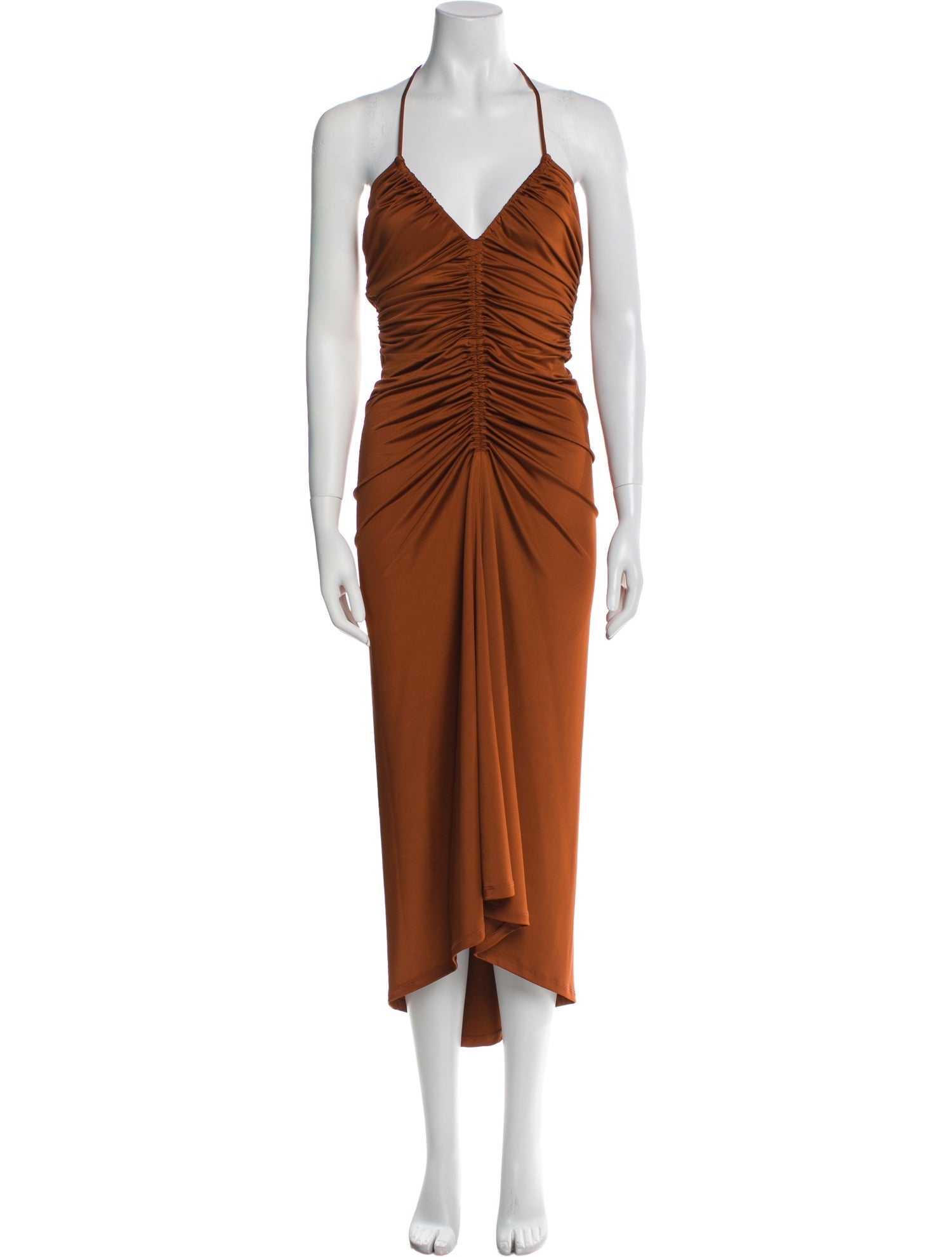 Veronica Beard V-Neck Midi Length Dress