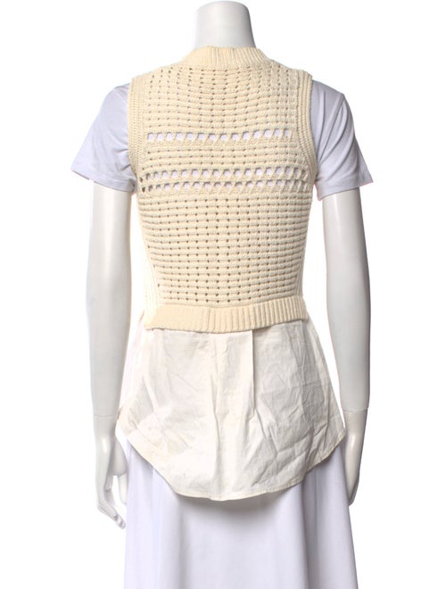 Veronica Beard Crew Neck Short Sleeve Top