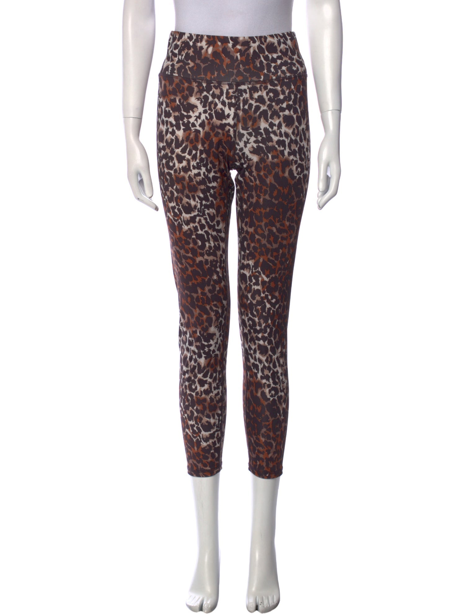 Veronica Beard Animal Print Skinny Leg Pants