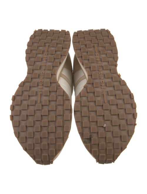 Veronica Beard Leather Colorblock Pattern Sneakers