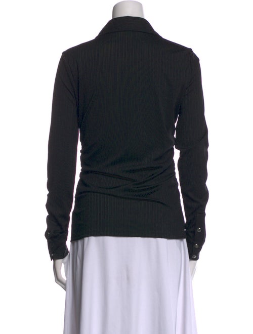 Veronica Beard Long Sleeve Button-Up Top