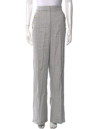 Veronica Beard Printed Wide Leg Pants