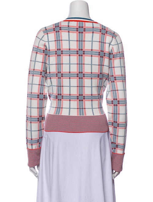 Veronica Beard Plaid Print Blazer