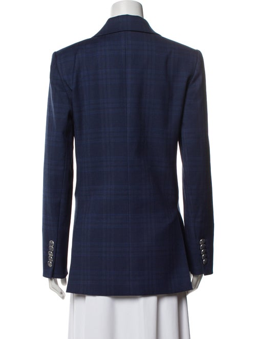 Veronica Beard Plaid Print Blazer
