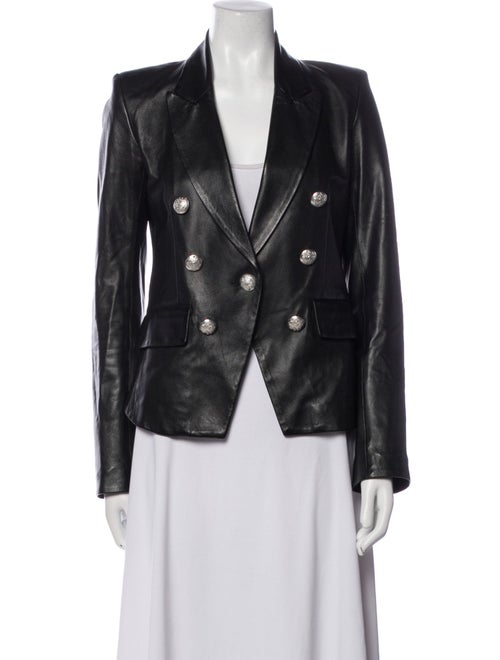Veronica Beard Leather Blazer