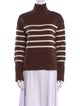 Veronica Beard Striped Turtleneck Sweater